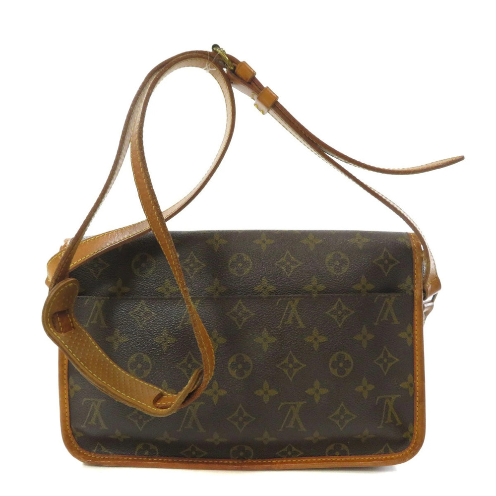 Louis Vuitton Gibeciere Canvas Monogram Shoulder Bag
